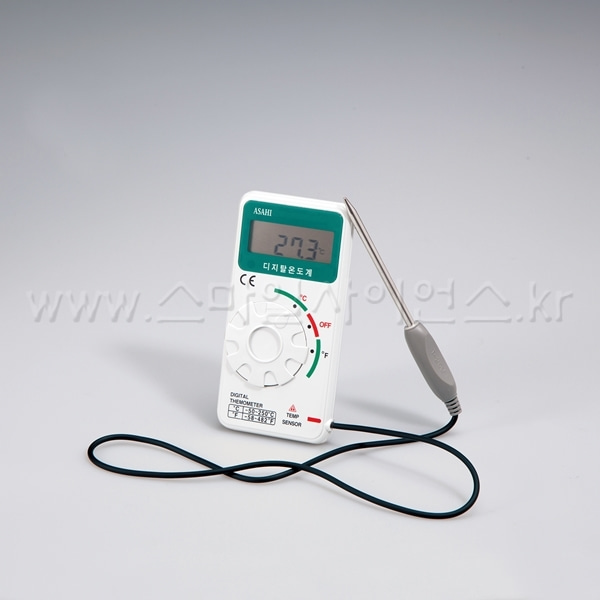 (KSIC-2320)디지털온도계(다용도용)